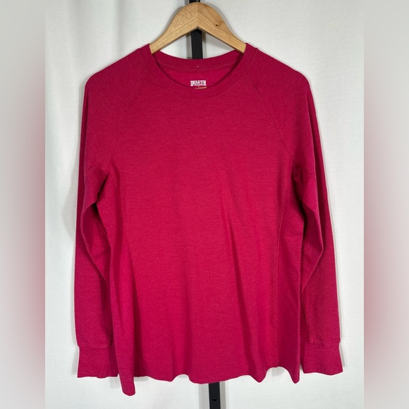 Duluth Trading Co Tops - NWT Duluth Trading Co. Women’s Large Sleeve Thermal Waffle Knit Crew Neck Top -M